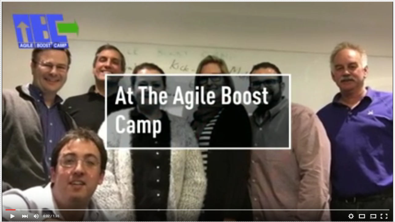 Agile Boost Camp Video Testimonial