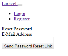 Laravel 7/6 Password Reset Example 