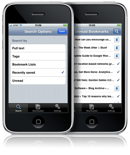 Diigo Offline Reader for iPhone